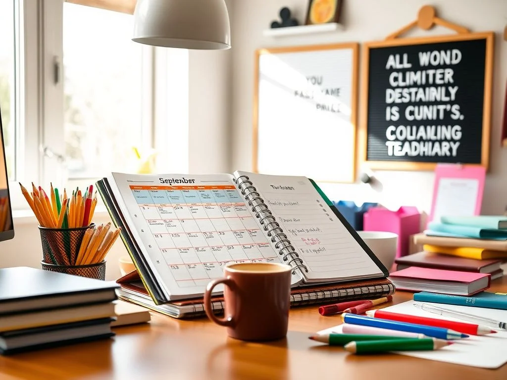 Máte to v malíčku: Komplexný sprievodca plánovaním školského roka pre učiteľov