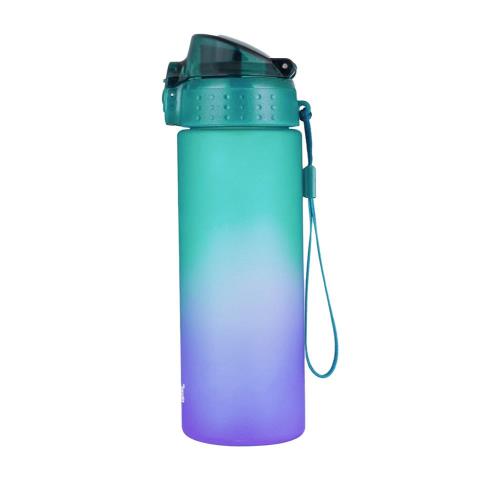 Oxybag Fľaša OXY CLiCK 600 ml OXY Ombre Violet- green