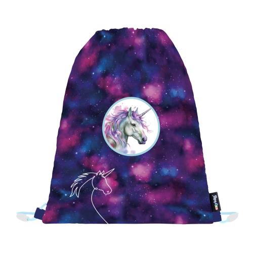Oxybag Vrecko na cvičky OXY GO Unicorn fialový